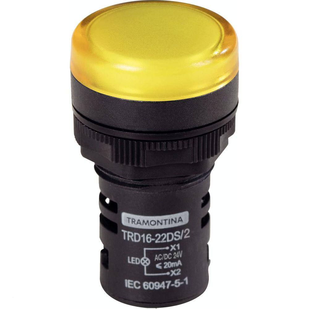 Sinalizador Tramontina TRD16-22DS/2 24 V Amarelo Tramontina