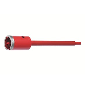 Serra Copo Diamantada 40 mm Tramontina com Haste e Pino Guia Tramontina