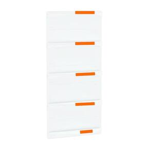 Kit 5 Bandejas Para Gondola Canto 196 Flex 60 Branco Fx Lara