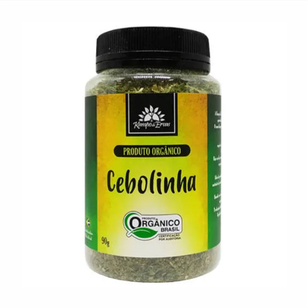 Kit 2X: Cebolinha Desidratada Orgânica Kampo de Ervas 90g