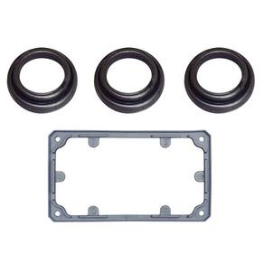 Kit vedação IP54 para Condulete/Eletroduto fixo e tampa cega 3/4" Tramontina Tramontina