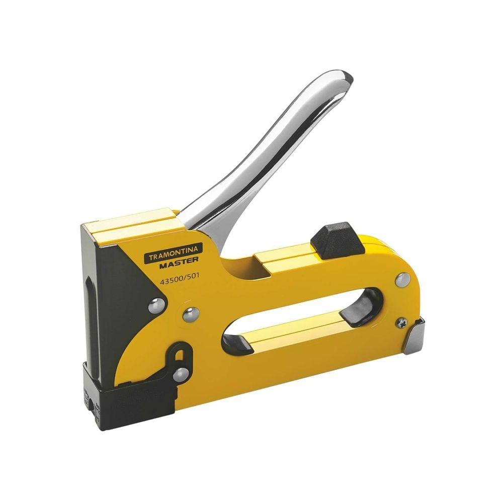 Grampeador Manual Tramontina com Corpo em Aço para Grampos T50 Tramontina