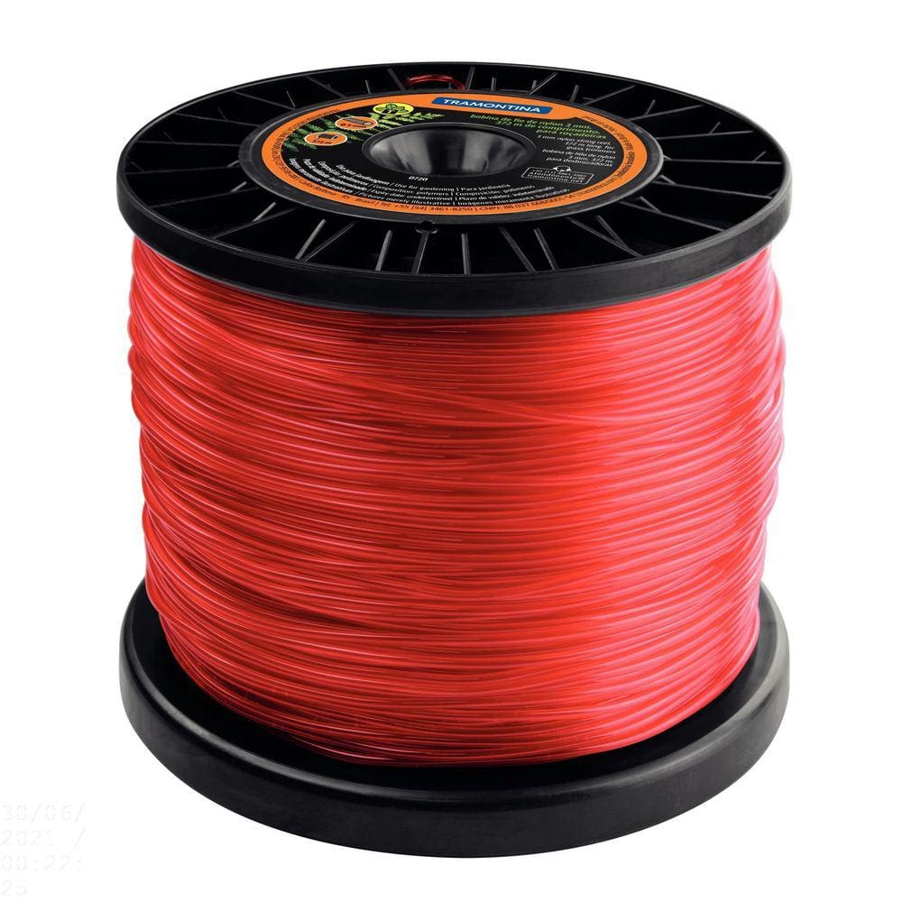 Bobina de Fio de Nylon 3 mm Tramontina para Roçadeira com 372 m de Comprimento Tramontina