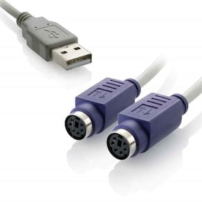 Cabo Conversor USB AM x PS2 F Multilaser - WI046