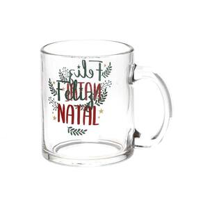 Caneca de Vidro Le 340ml Estampas Diversas - Item Sortido