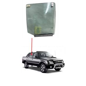 Vidro de Porta Traseira Direita S10 Blazer Antiga até 2011