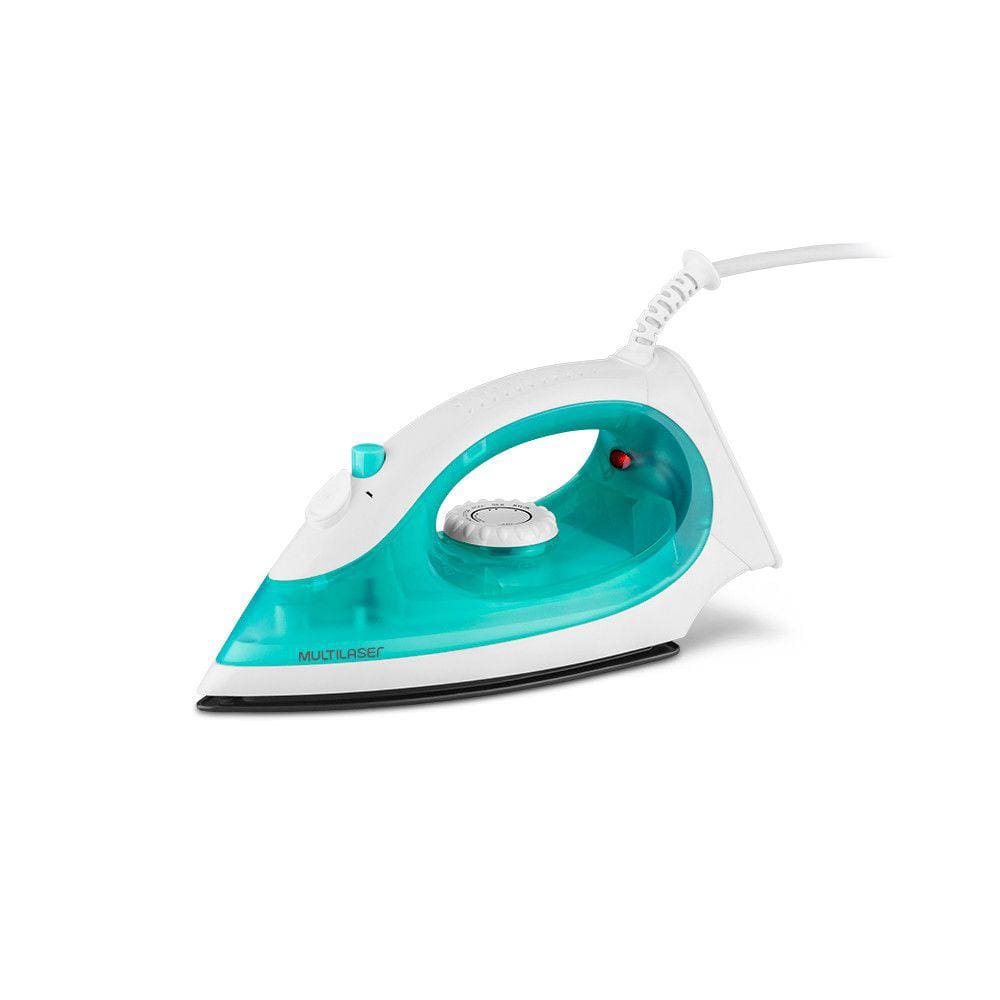 Ferro de Passar Seco e a Vapor 127v Azul Multilaser - HO316