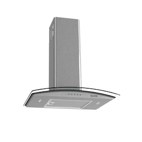 Coifa Parede Vidro Curvo Clean Kromanox 4 e 5 Bocas 60cm - Nardelli