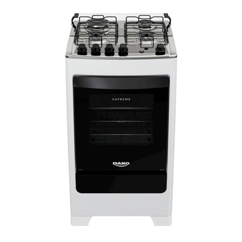 Fogão de Piso 4 Bocas Dako Supreme Acendimento Automático
