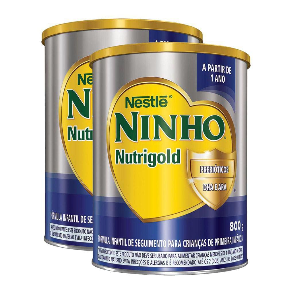 Kit Ninho Nutrigold 800g - 2 Unidades