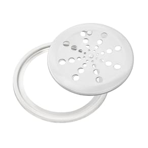 Grelha Abre Fecha E Porta Grelha Redondo 15cm Inox