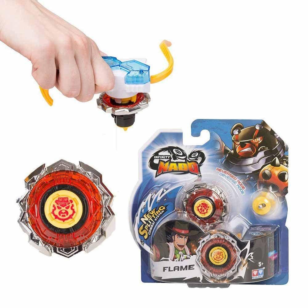 Lançador e Pião - Infinity Nado - Standard - Flame - Candide