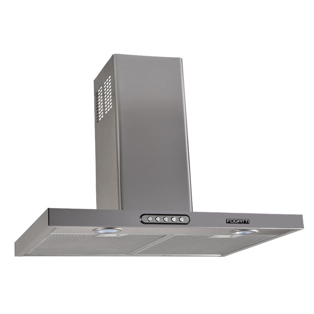 Coifa de Parede 60cm Retangular Duto Slim Fogatti Inox