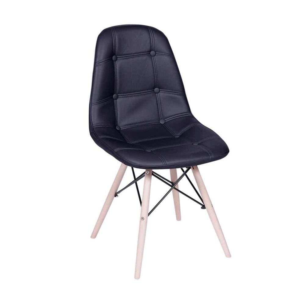 cadeira eames eiffel  iii preta