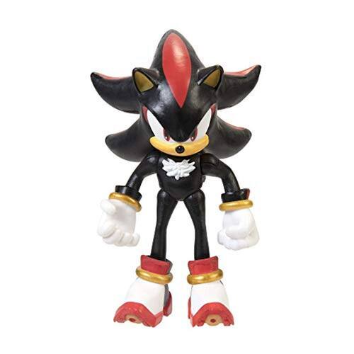 Boneco Sonic Shadow Preto 26cm Articulado