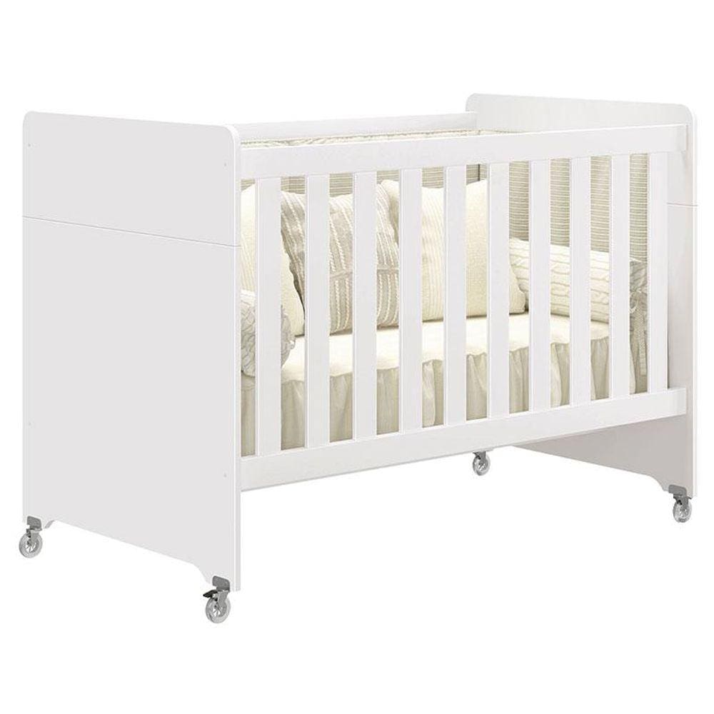 Berço Americano Evolution 4 em 1 Branco Acetinado - Reller
