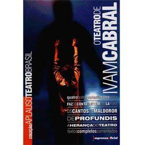 Livro - Aplauso Teatro Brasil - O Teatro de Ivam Cabral: Quatro Textos Para um Teatro Veloz