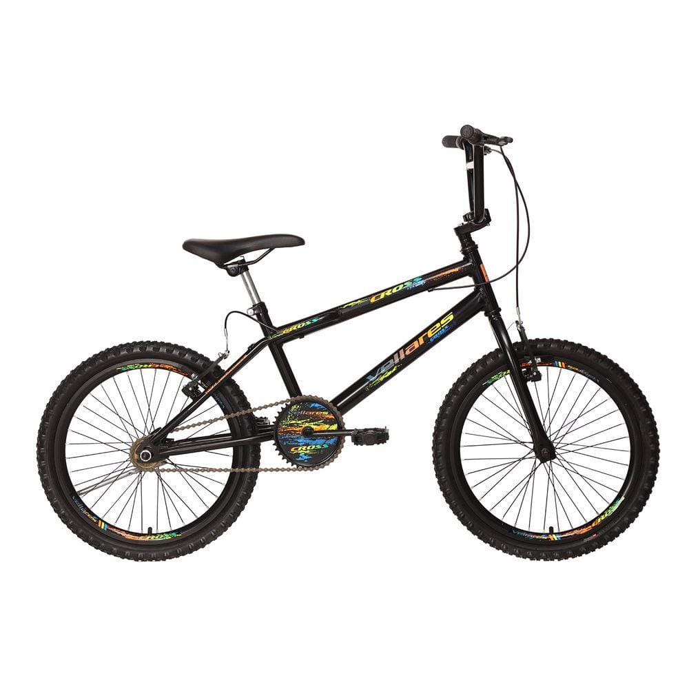 Bike Moto Cross Amarela Aro 16, Uni Toys, 1173 