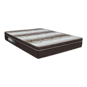 colchão casal light ortopédico ortopédico d28 (24x138x188) marrom