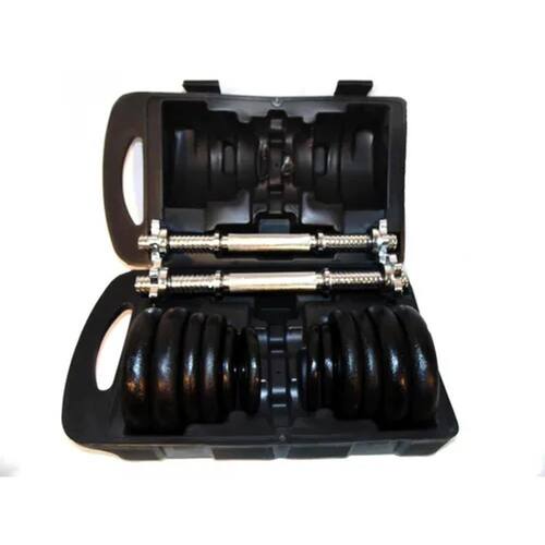 Kit Completo Anilhas + Halteres Na Maleta 20kg - Wct Fitness é boa?