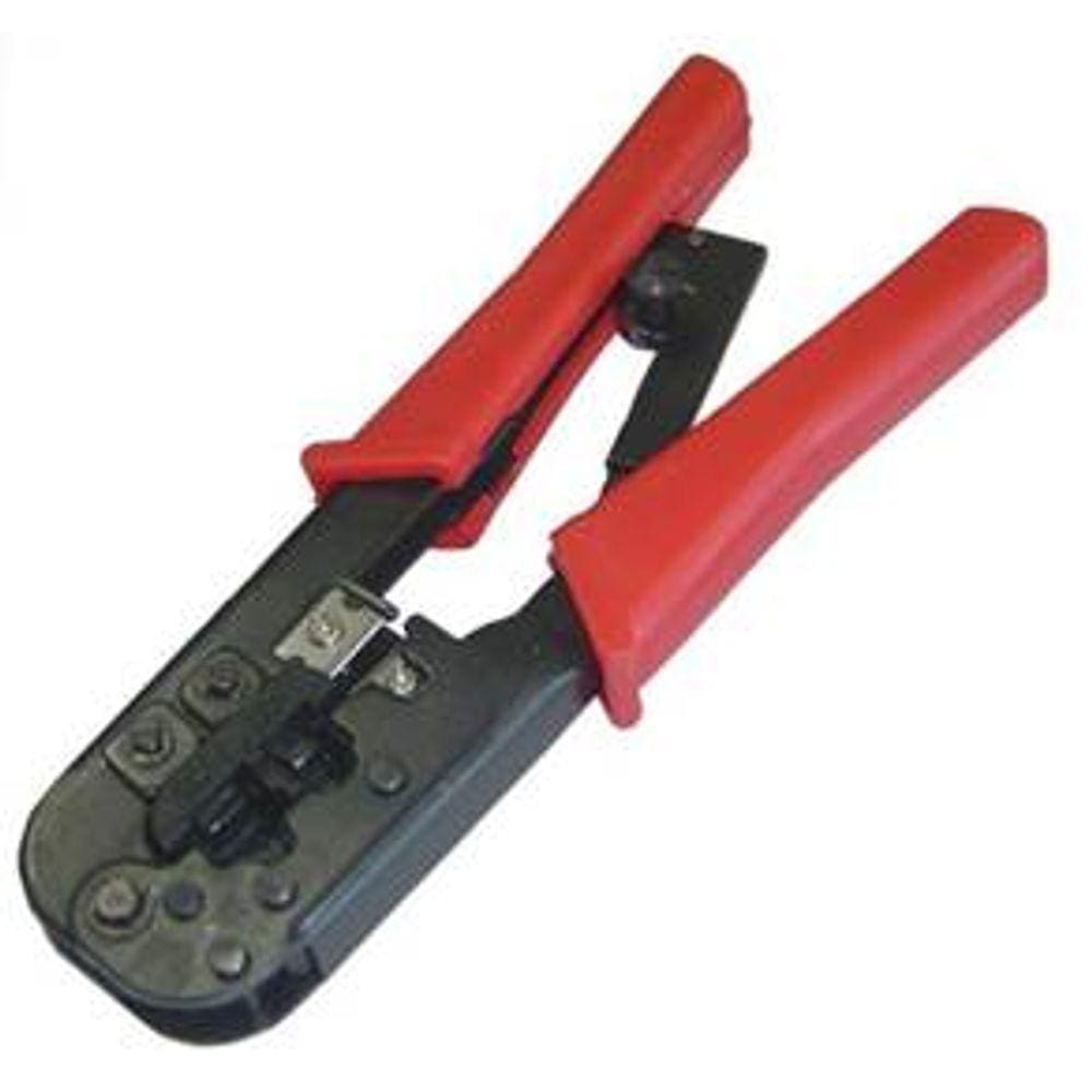Alicate De Crimpar Gv Rj45/Rj11/Rj12 C/Catraca Frt.004