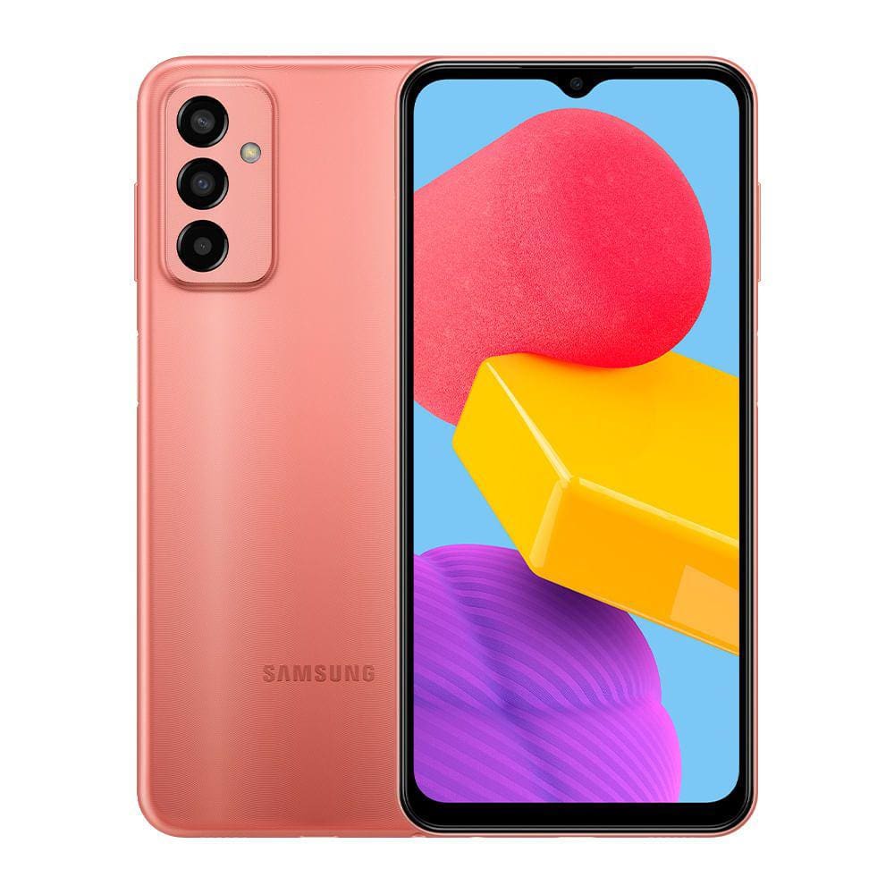 Smartphone Samsung Galaxy M13, 128GB, 4GB RAM, Dual Chip, Tela Infinita de 6.6`` - Cobre