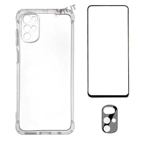 Capinha Compatível com Moto G22 + Película 3D Vidro + Película Câmera