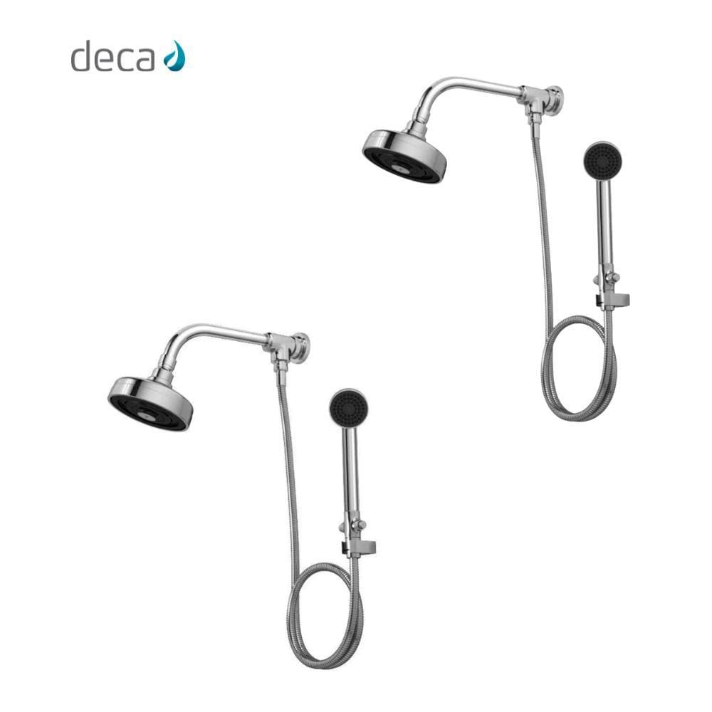 Kit 2 Chuveiro Acqua Plus Com Desviador Universal E Ducha Max Cromada Deca