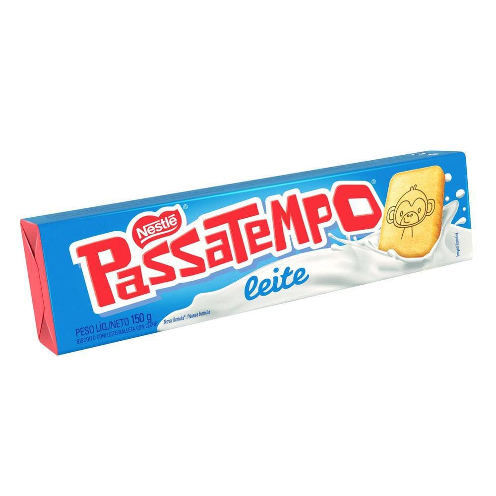 Biscoito Passatempo Leite 150g - Nestlé