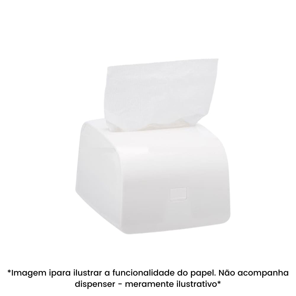 Guardanapo Interfolhado 10,6x21cm folha simples Nobre c/8.000 folhas