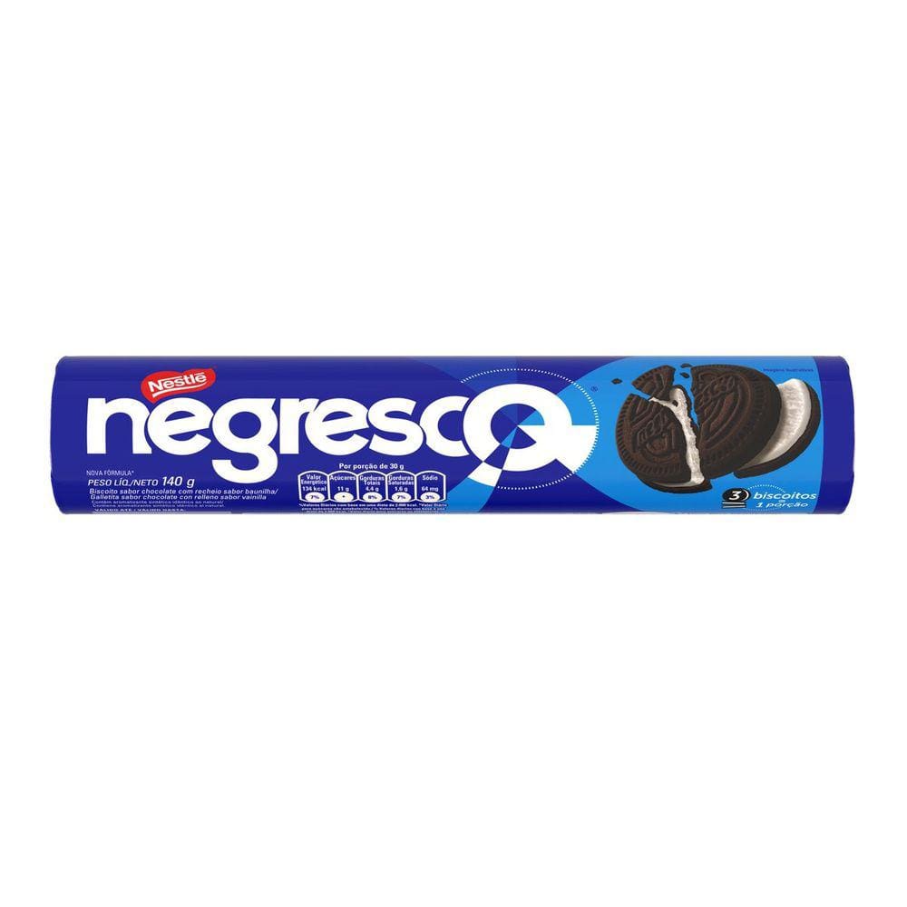 Biscoito NEGRESCO Recheado Chocolate 140g