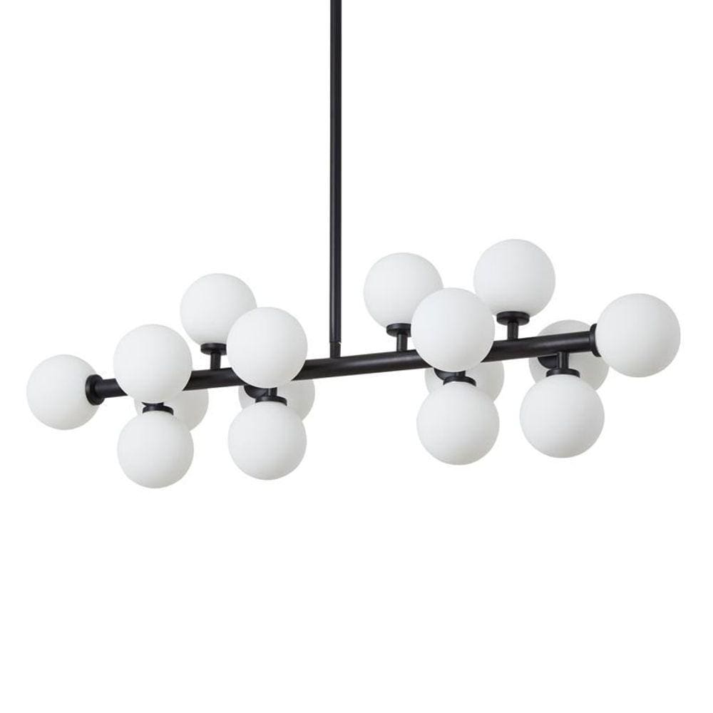 Lustre Pendente Nordecor Dornan 2423 Preto G9 Bivolt