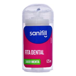 Fita Dental Sanifill Menta 125m 1 Unidade