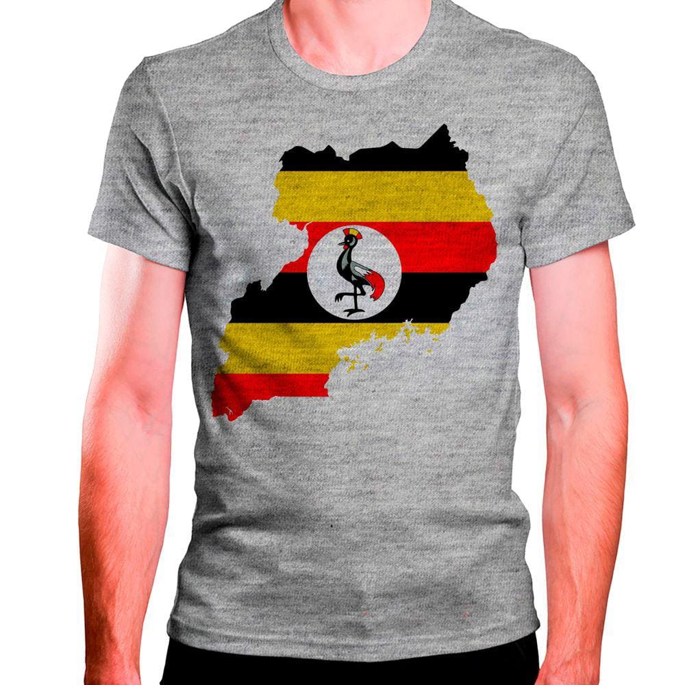 Camiseta Masculina Uganda