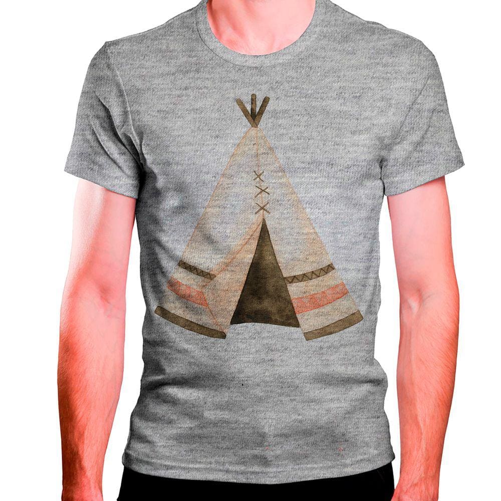 CAMISETA MASCULINA Cabana Indígena
