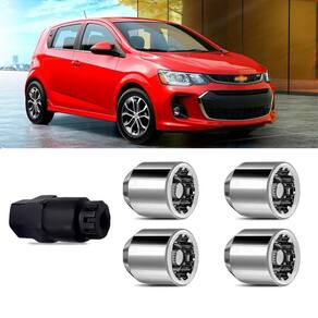 Porca Antifurto Roubo Roda GM Sonic Sedan/Hatch