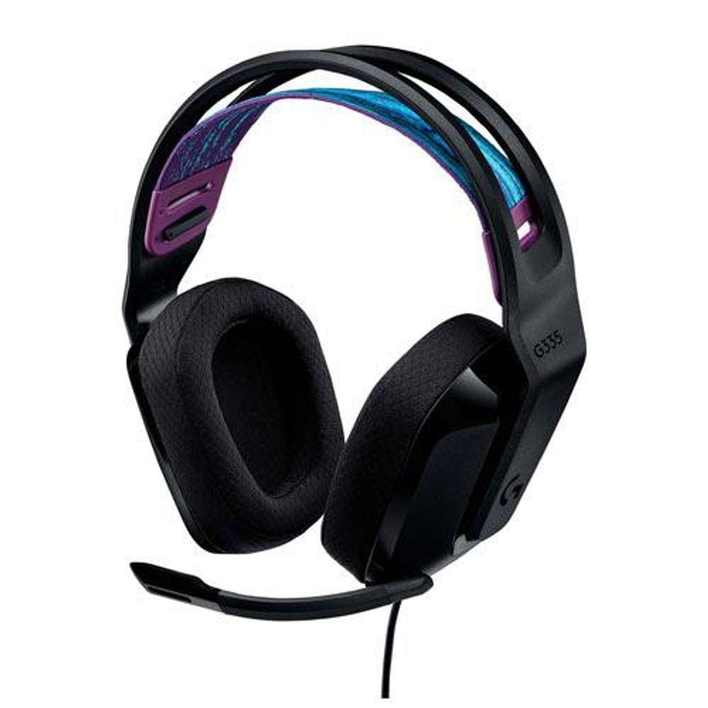 Headset Gamer Estéreo Logitech G335 Preto - 981-000977