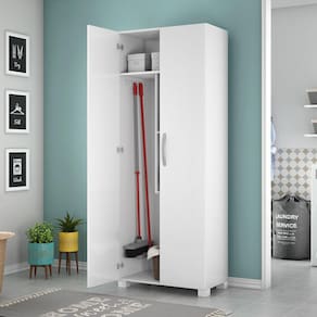 Armário Multiuso 2 Portas NT 4015 Notável Móveis Branco New