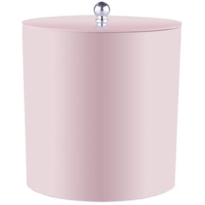 Lixeira para Banheiro Rosa Claro 20 x 20cm - 6,2l