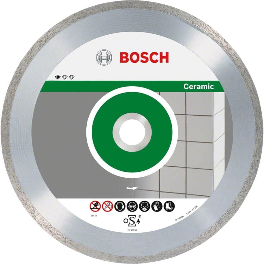 Disco Diamantado Liso para Cerâmica 180mm - 2608602204 - BOSCH