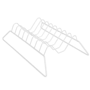 Organizador de Pratos Vertical Bel - Viena – 8 Pratos – Branco - 990601