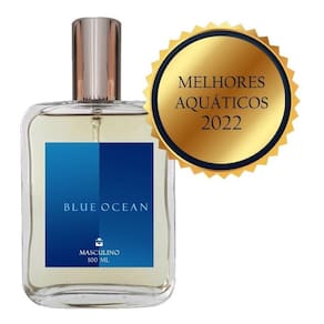 Perfume Blue Ocean 100ml - Masculino Aquático Refrescante