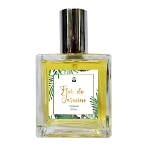 Perfume Feminino Flor de Jasmim 100ml - Com Óleo Essencial Natural