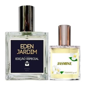 Perfume Feminino Eden Jardim 100ml + Jasmine 30ml