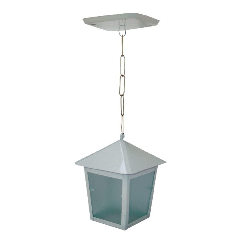 Luminária de Teto Verona em Alumínio Fundido Branca 20x11cm