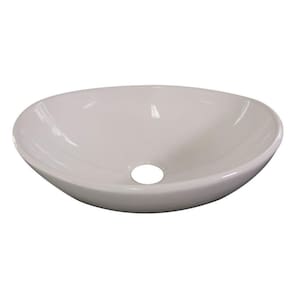 Cuba para Banheiro em Louça 32x41cm Bali Cozimax Branco
