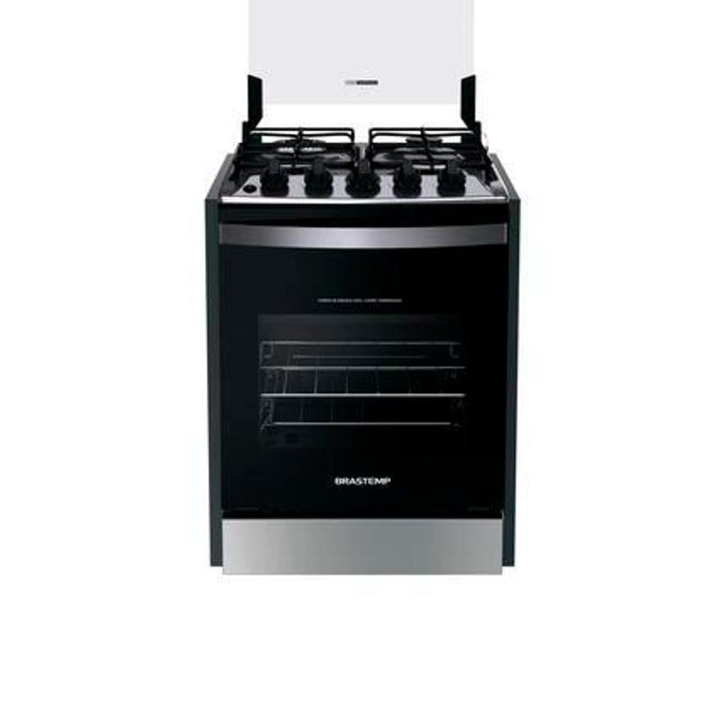 Fogão Brastemp 4 Bocas de embutir Inox BYO4EBR