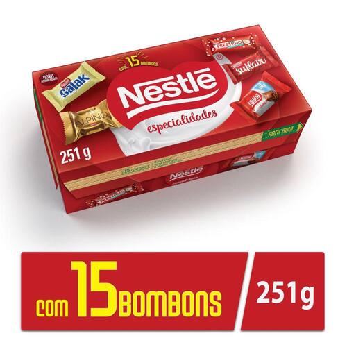 Menor preço em Bombom NESTLÉ Especialidades Caixa 251g