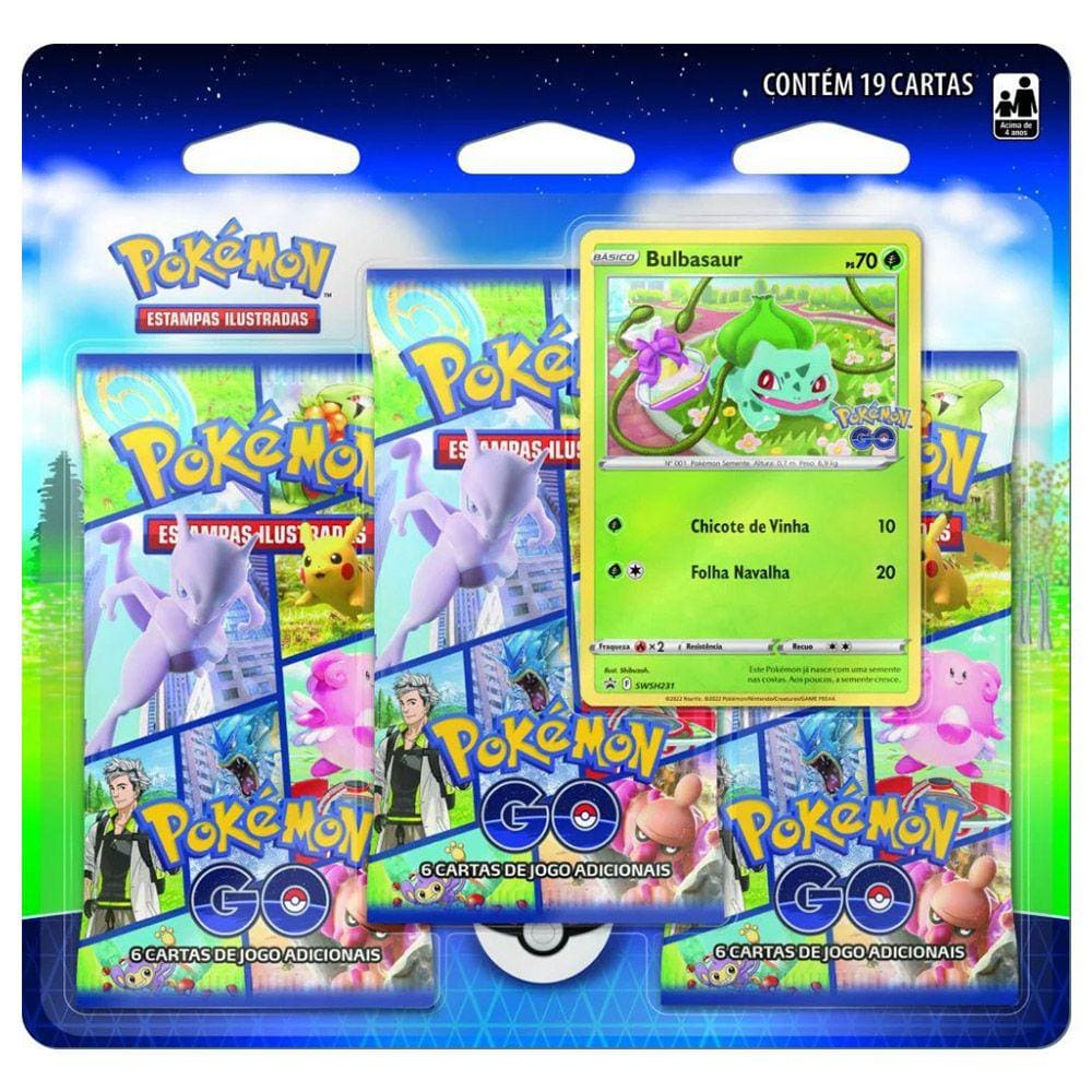 Mostrando minhas cartas de Pokémon Go 