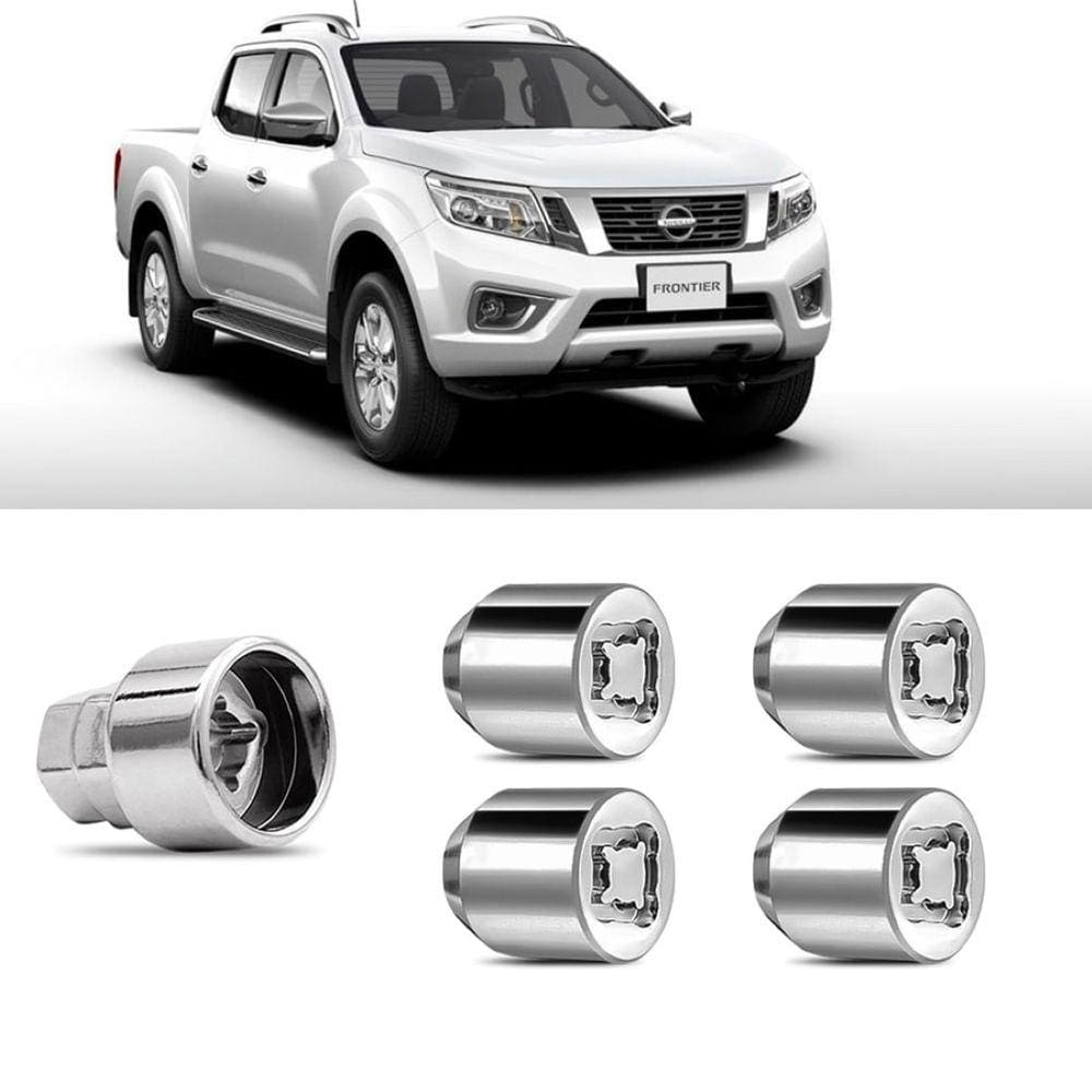 Jogo Porca Antifurto Nissan Frontier M12x1,25